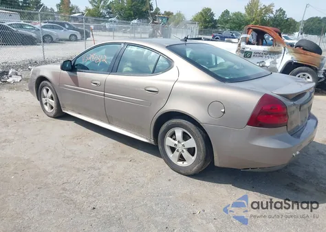 2007 Pontiac Grand Prix z USA, uszkodzony, nr VIN 2G2WP552271102657
